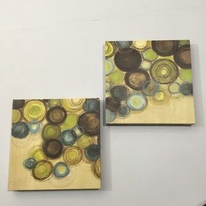 Canvas Print Pictures Modern Abstract Wall Art Set of 2